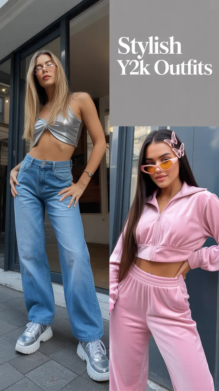 Stylish Y2K Outfits 2026: Real Street Styles Aesthetic & Iconic Fashion Ideas for Women