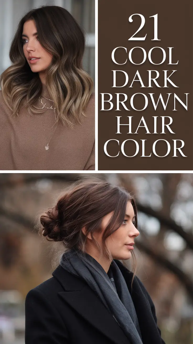 Cool Dark Brown Hair Color 2026: Rich, Chic & Modern Ideas for Brunettes