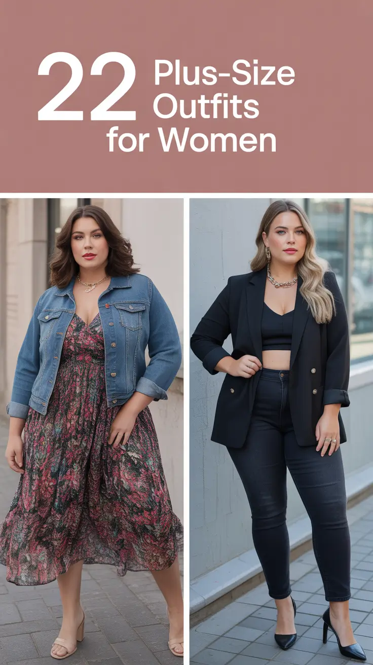 Plus-Size Outfits for Women 2026: Bold, Cute & Cozy Style Ideas for Every Season