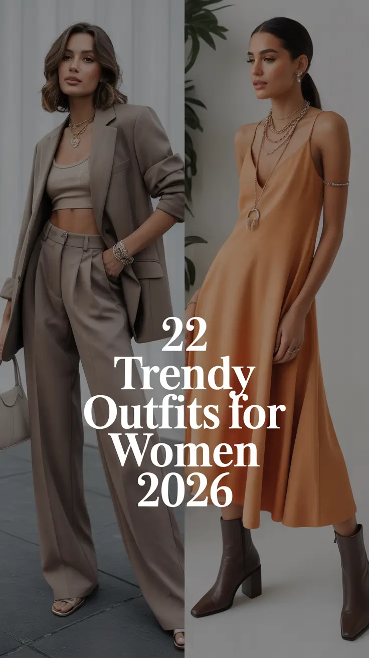 Trendy Outfits for Women 2026: Simple, Classy & Easy Style Inspo for Every Season