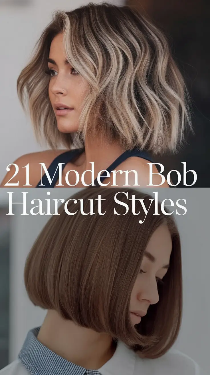 Modern Bob Haircut Styles 2026 — The Most Elegant Short & Layered Bob Haircuts for Women