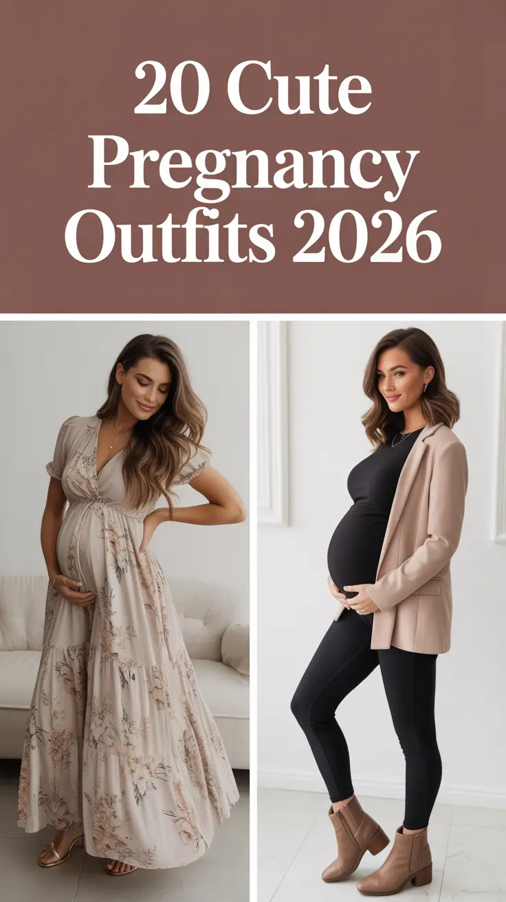 Cute Pregnancy Outfits 2026: Cozy, Chic & Comfortable Looks for Every Season