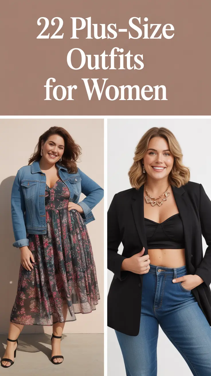 Plus-Size Outfits for Women 2026: Bold, Cute & Cozy Style Ideas for Every Season