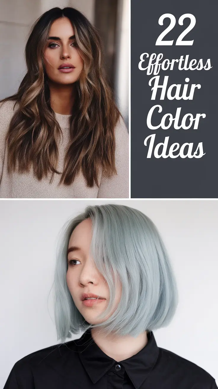 Effortless Hair Color Ideas 2026: Trendy Shades for Brunettes, Blondes & More