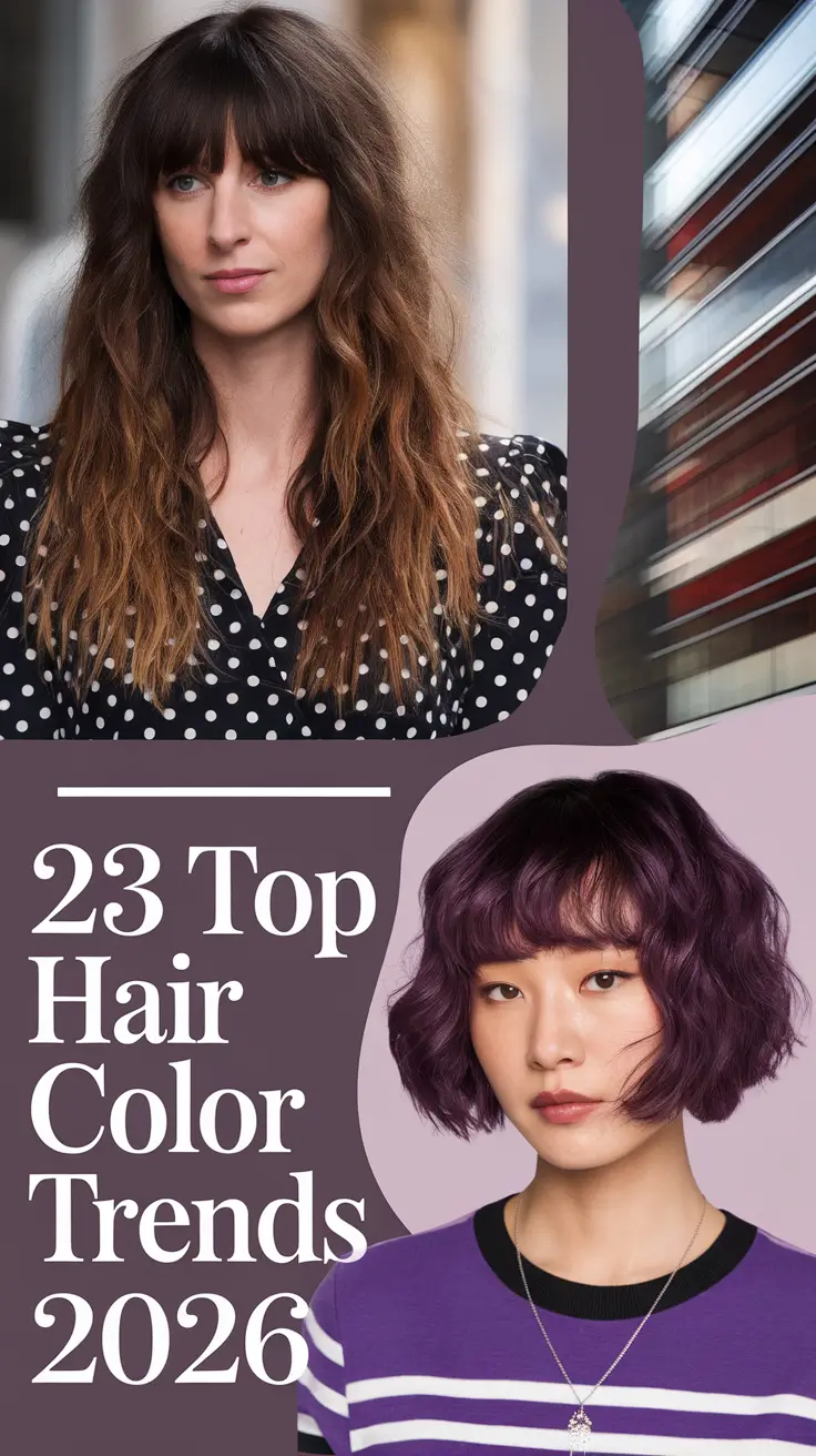 Top Hair Color Trends 2026: The New Hues Defining Modern Style