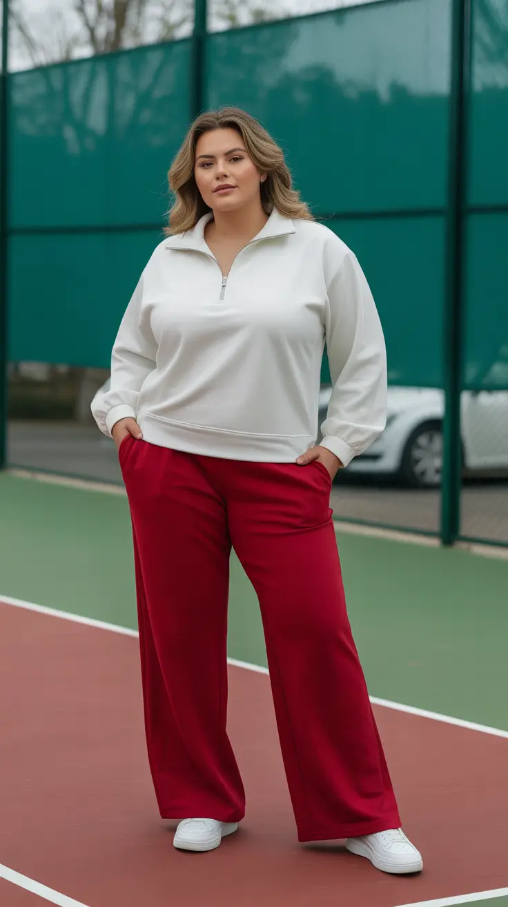 plus-size-outfits-for-women-2026 Red Court Energy