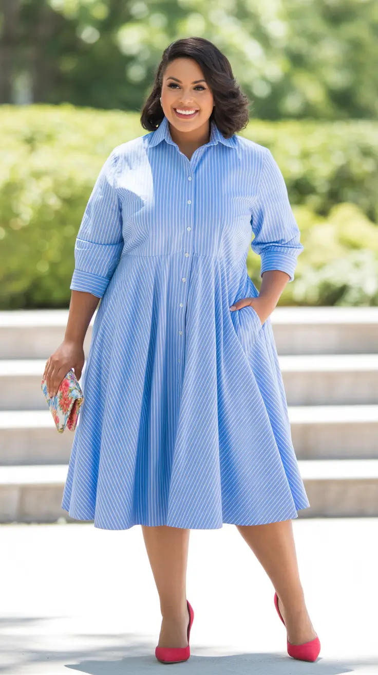 plus-size-outfits-for-women-2026 Blue Grace