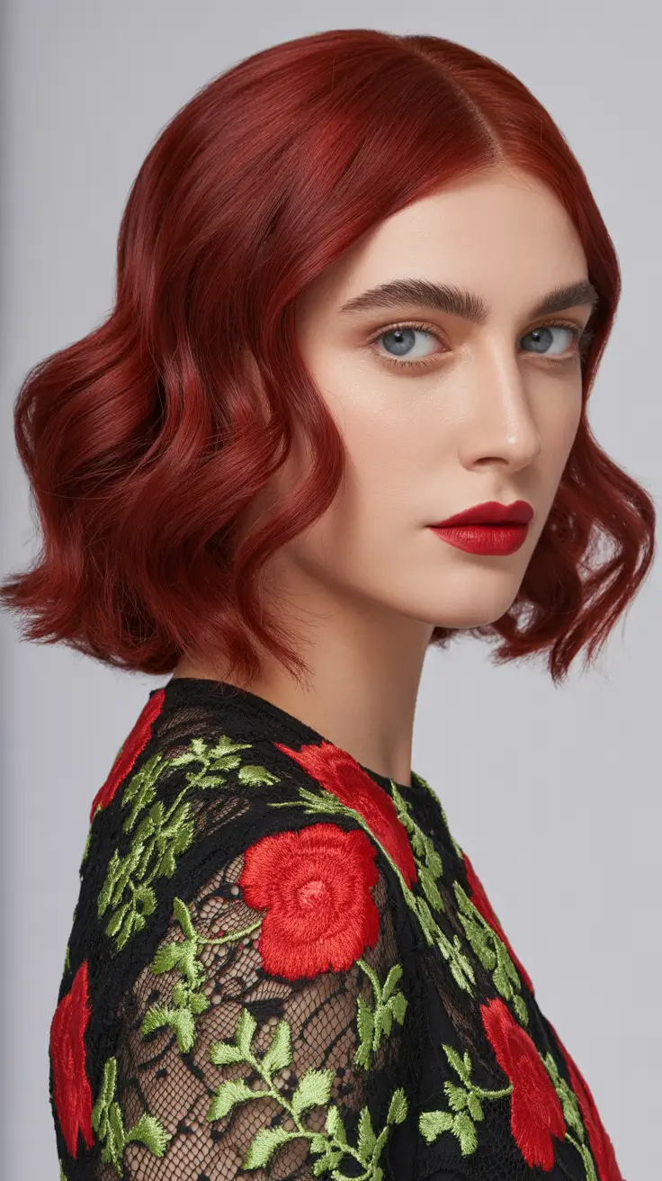 Red hair colors 2026 Dark Copper Elegance
