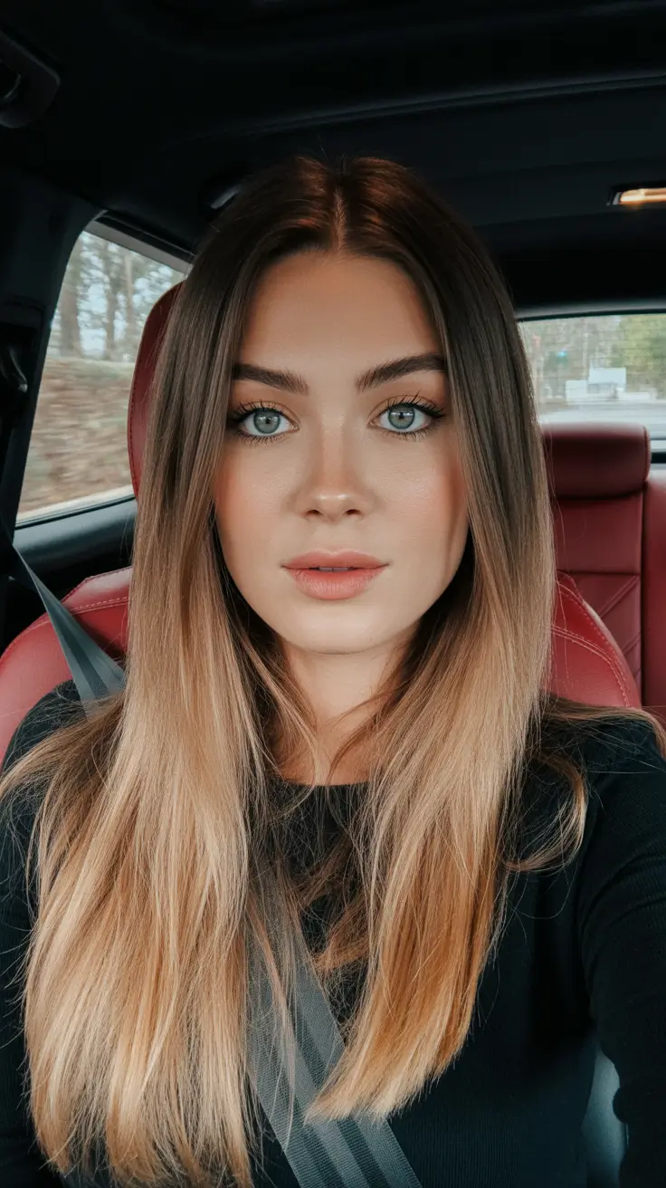 Rich caramel hair color 2026 Hazelnut Melt Shine