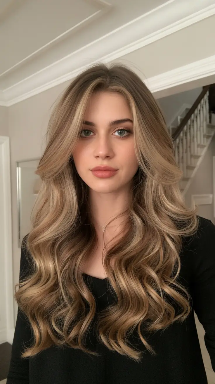 Rich caramel hair color 2026 Vanilla Brun Whispers