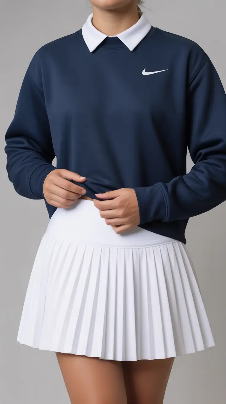 skirt outfits for women 2026 Classic Court Aesthetic