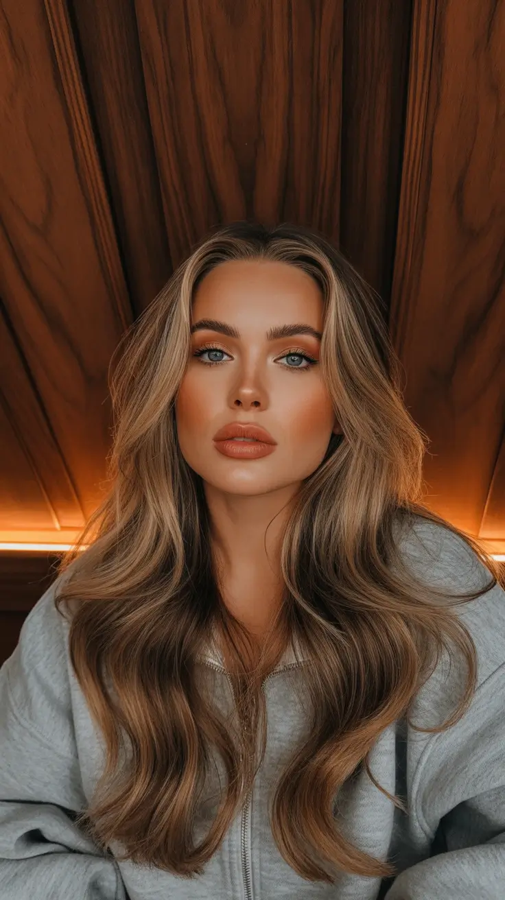 Soft hair color ideas to look younger 2026 Golden Toffee Dimension