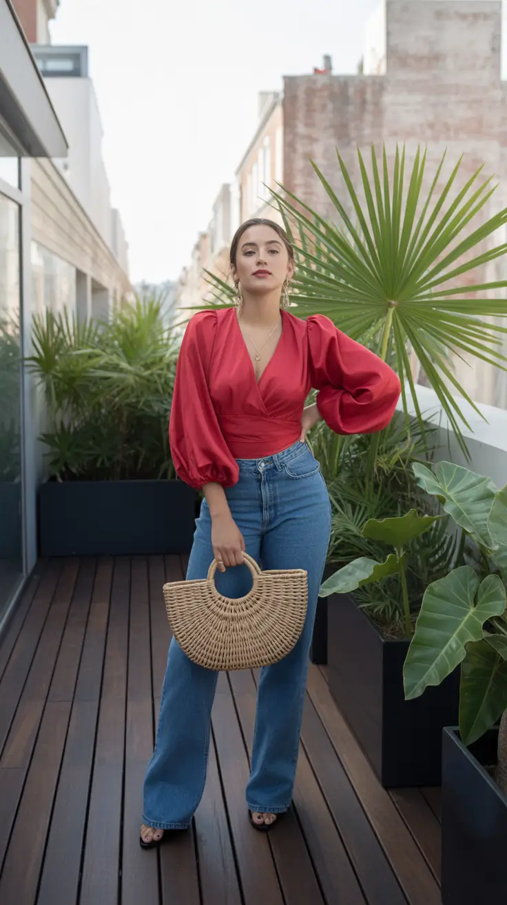 Stylish first date outfits 2026 Effortless Red Romance