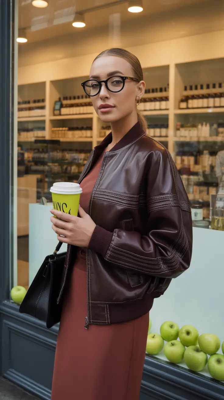 Stylish New York outfits 2026 Rich Browns and Coffee Break Chic