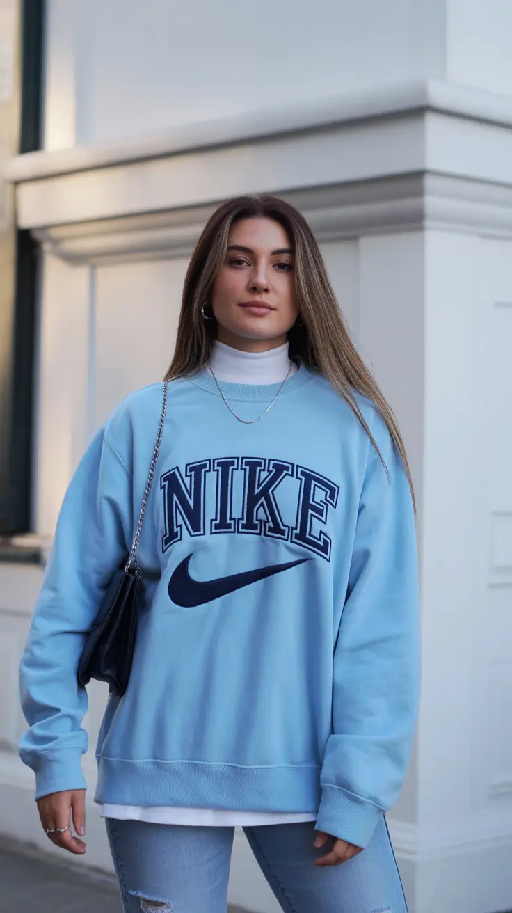 Stylish y2k outfits 2026 Sky Blue Sporty Dream