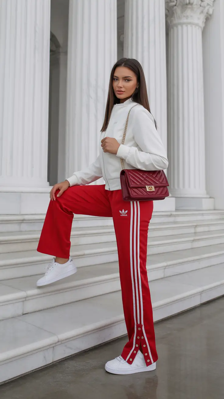sweatpants outfits for women 2026 Red Revival