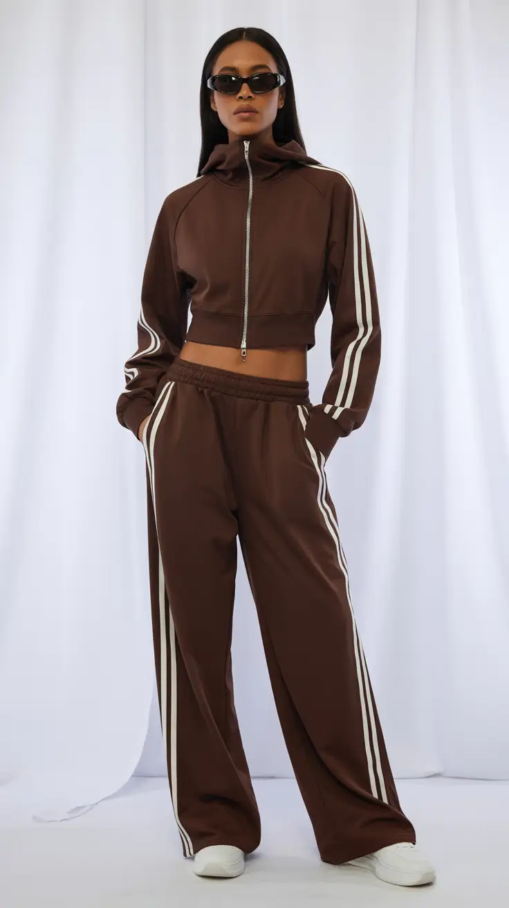 sweatpants outfits for women 2026 Chocolate Energy