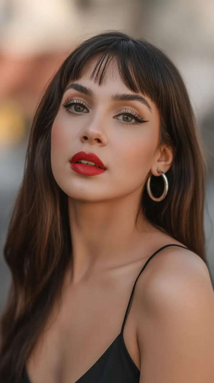 Top hair color trends 2026 Cherry Cola Brunette
