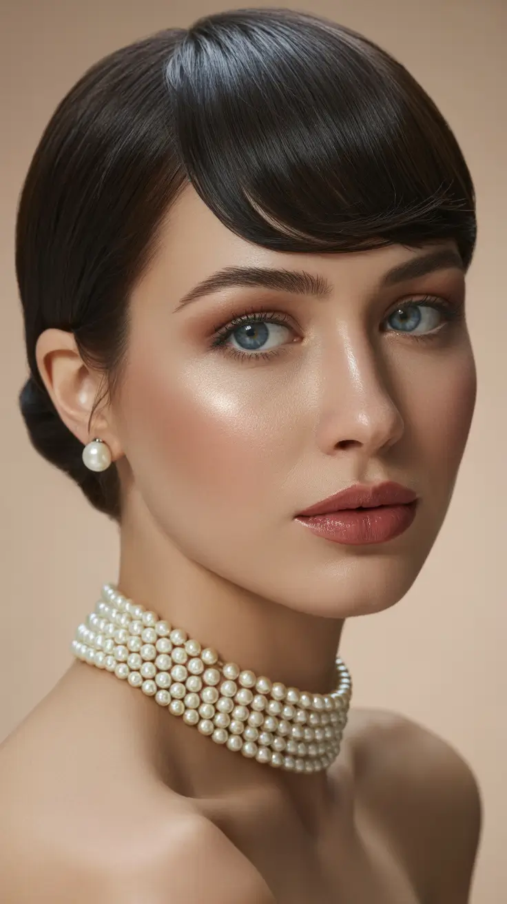 Top hair color trends 2026 Glossy Cocoa Sleek