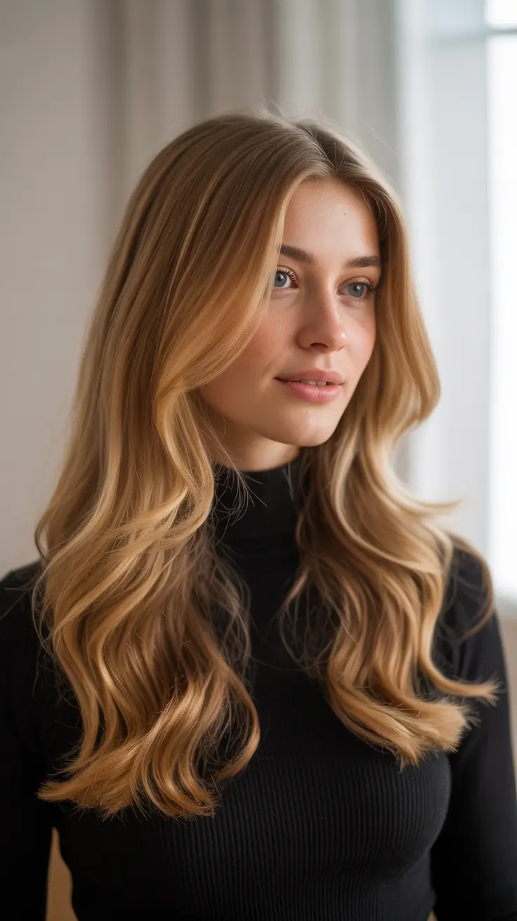 Top hair color trends 2026 Golden Honey Layers