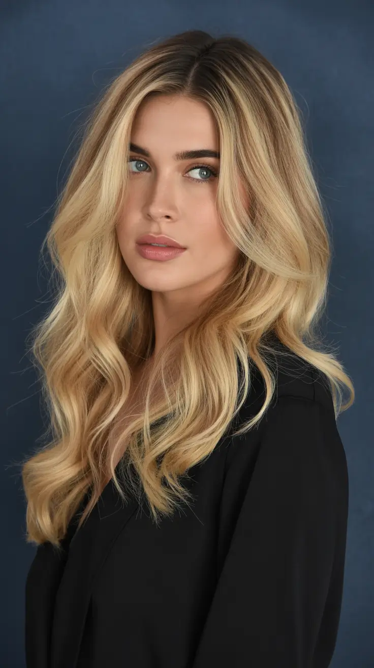 Top hair color trends 2026 Buttercream Waves