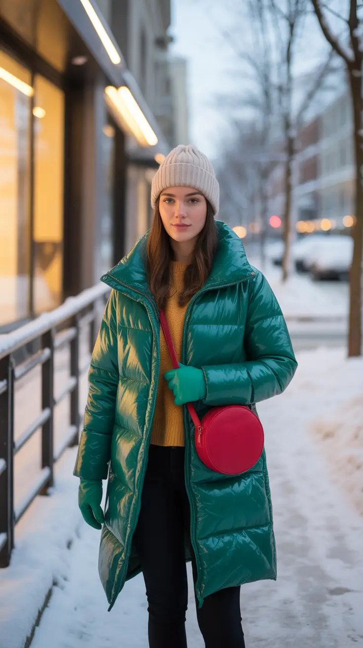 Trendy everyday outfits 2026 Winter Brights The Joy of Color in the Cold