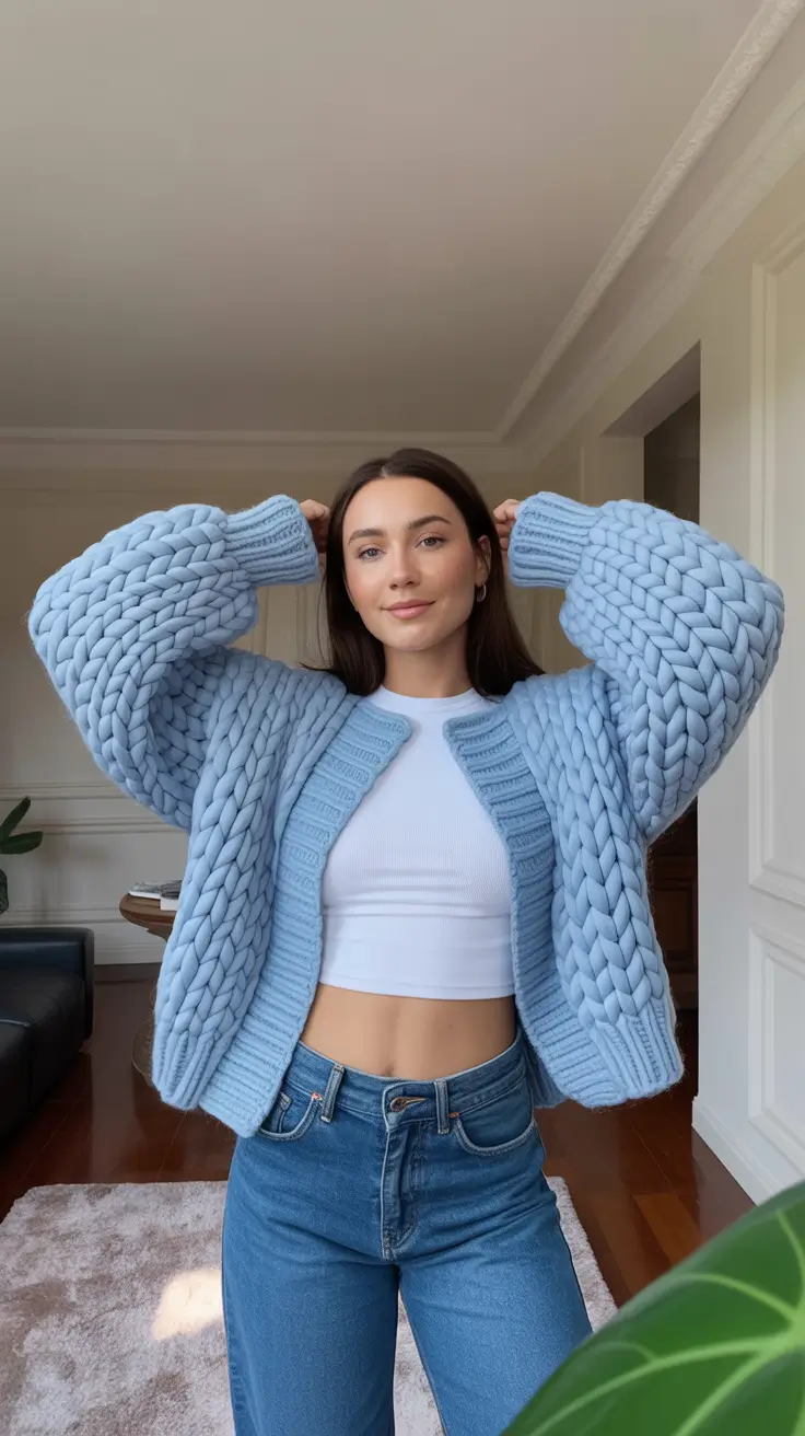 Trendy everyday outfits 2026 Soft Blue Serenity