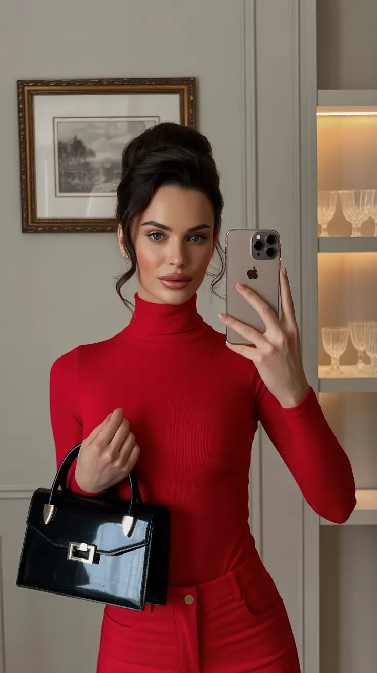 Trendy outfits for women 2026 red revival