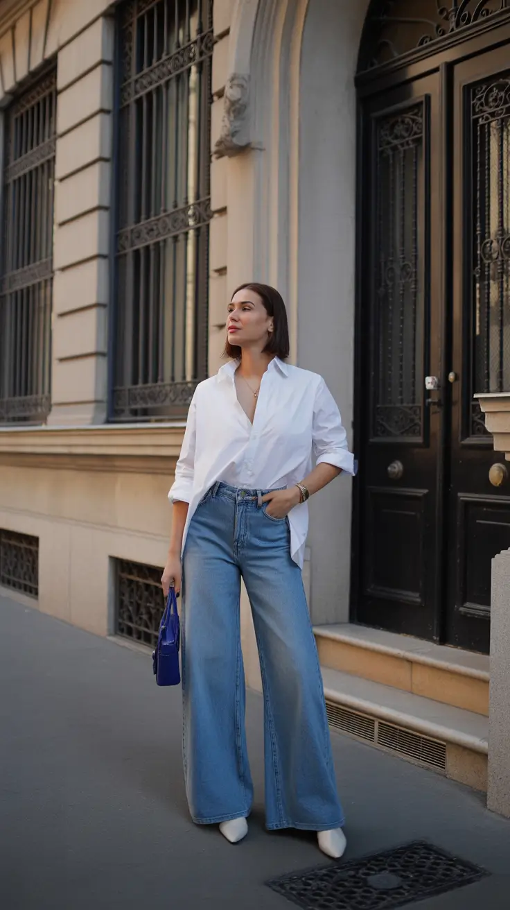 Trendy outfits for women 2026 classic denim revival