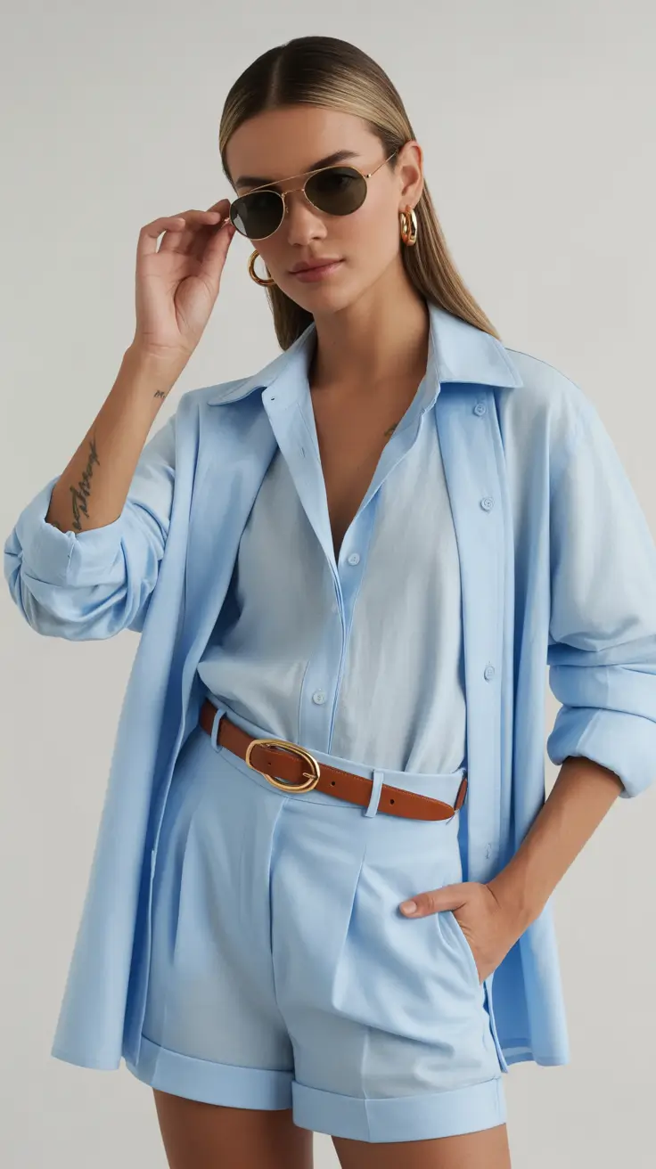 Vacation outfit ideas 2026 Blue Sky Charm