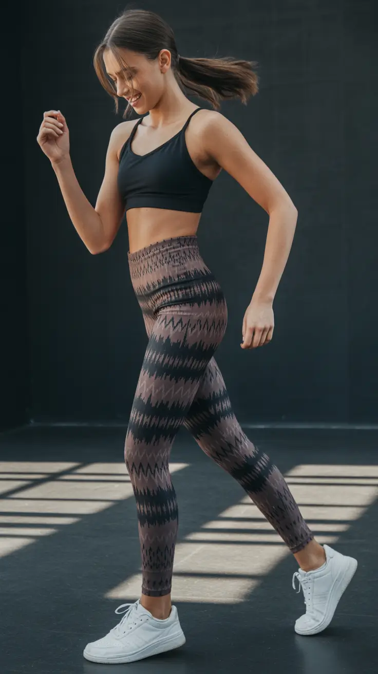 Workout outfits for women 2026 Patterned Power