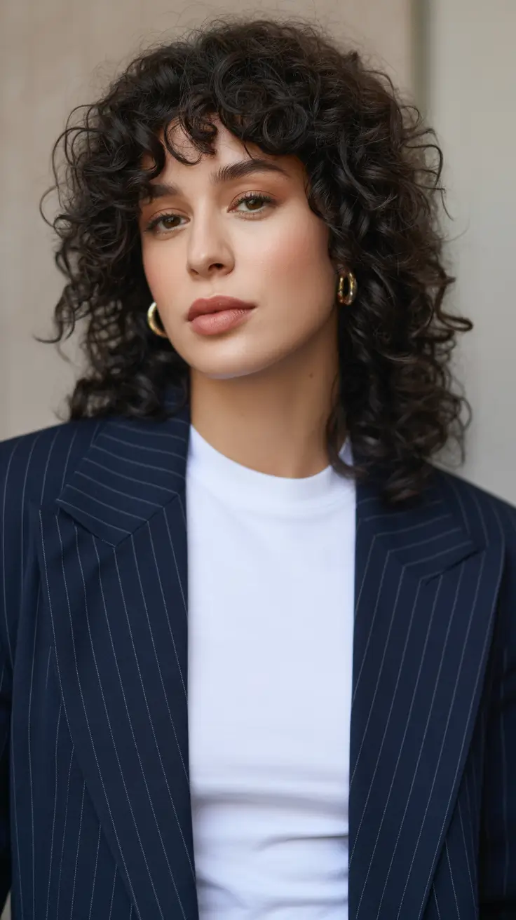 Best curly hairstyles 2026 Soft Curly Shag With Face-Lifting Layers