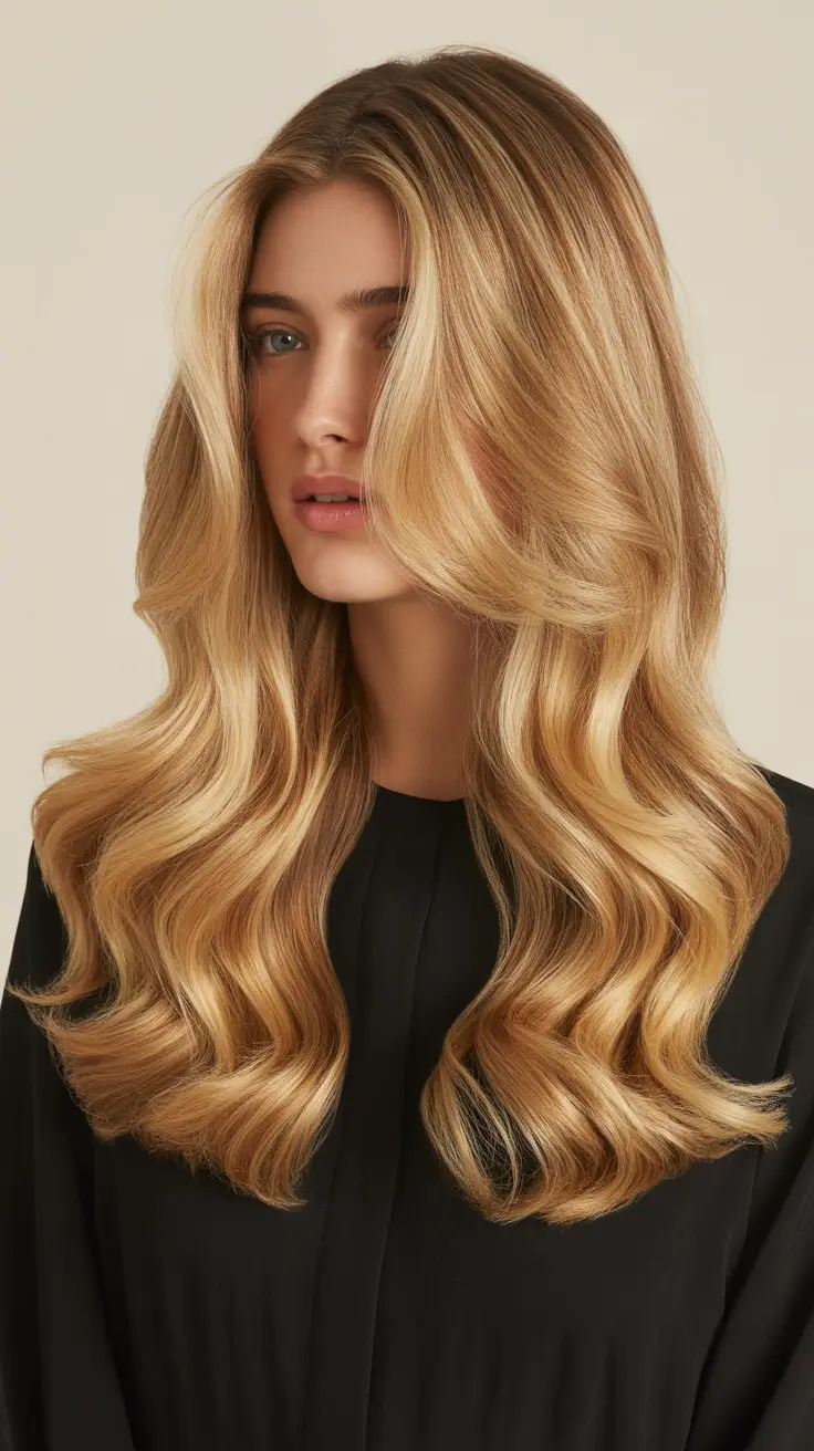 Best haircuts for medium hair 2026 Golden Hour Volume with Luxe Ends