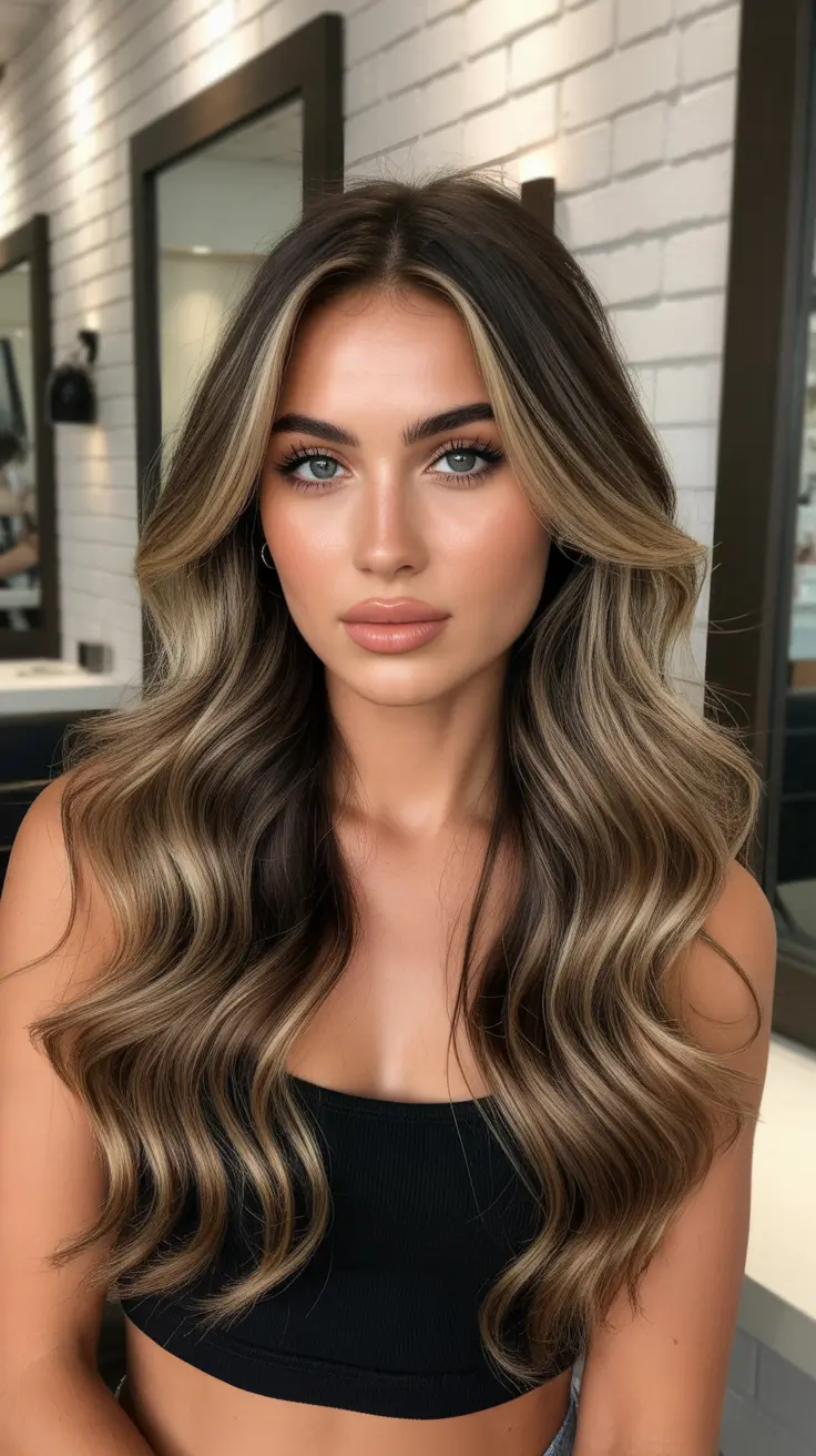 Best haircuts for thin fine hair 2026 Butter Blonde with Long Curtain Bangs