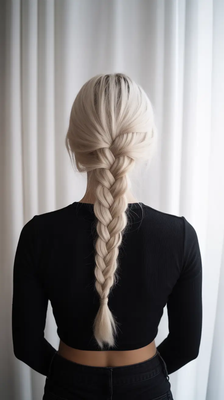 Braided hairstyles for women 2026 Scandinavian Simplicity Braid