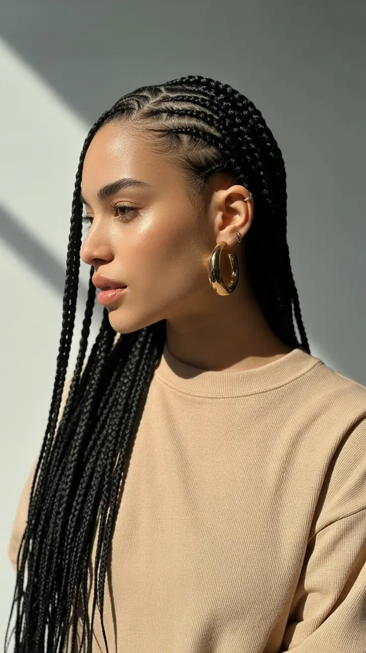 Braided hairstyles for women 2026 Fulani Chic Revival