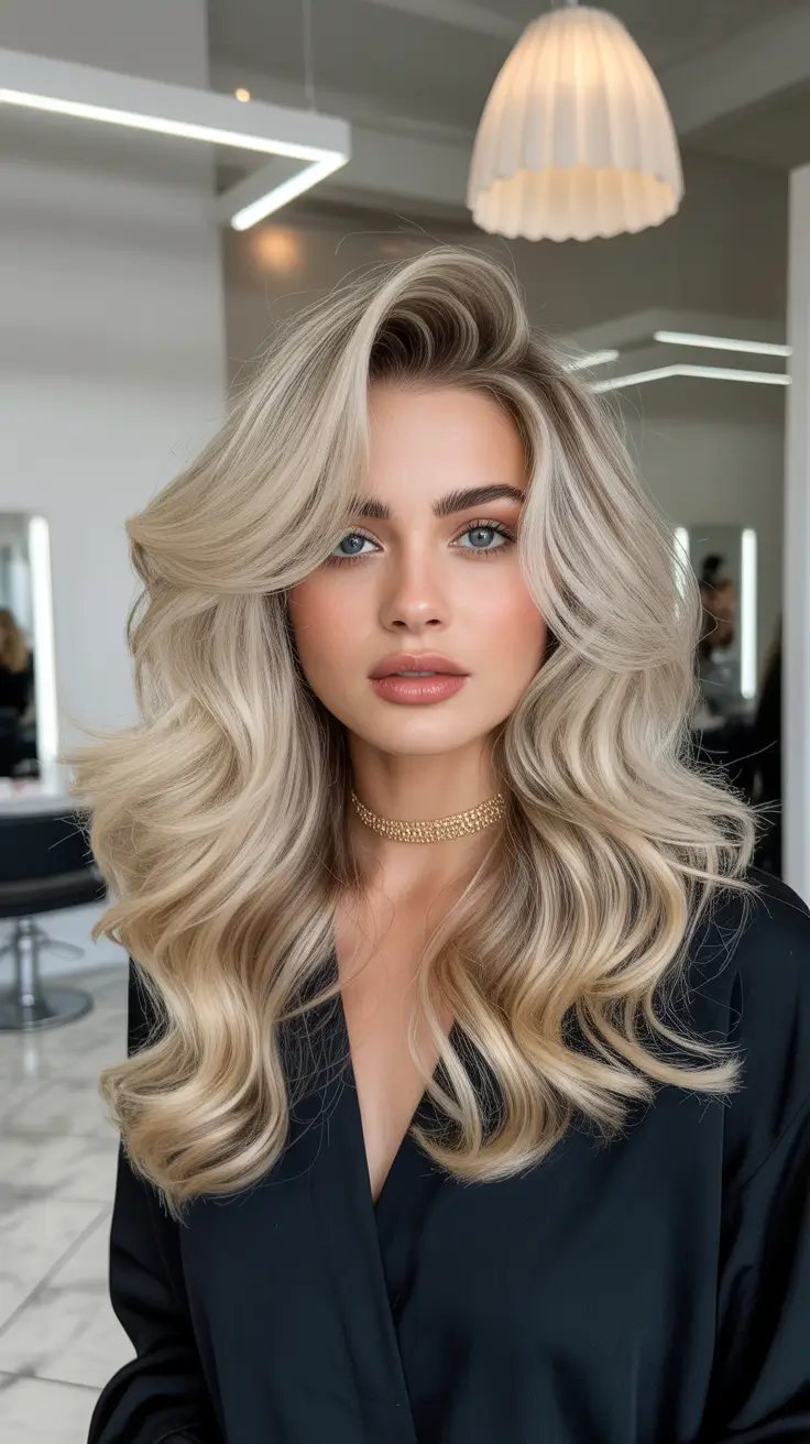 Cute hairstyle ideas 2026 Luxurious Platinum Layers