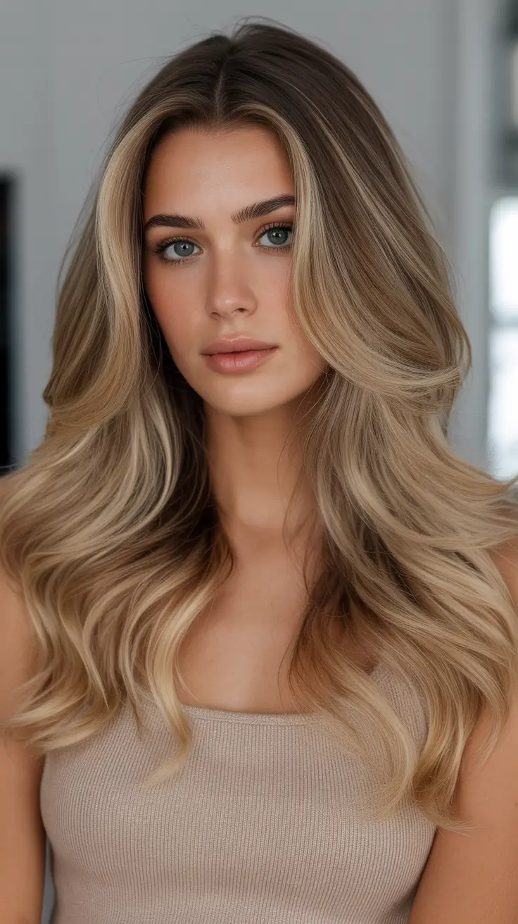 Flattering haircuts for round face shape 2026 Golden Dimension Waves