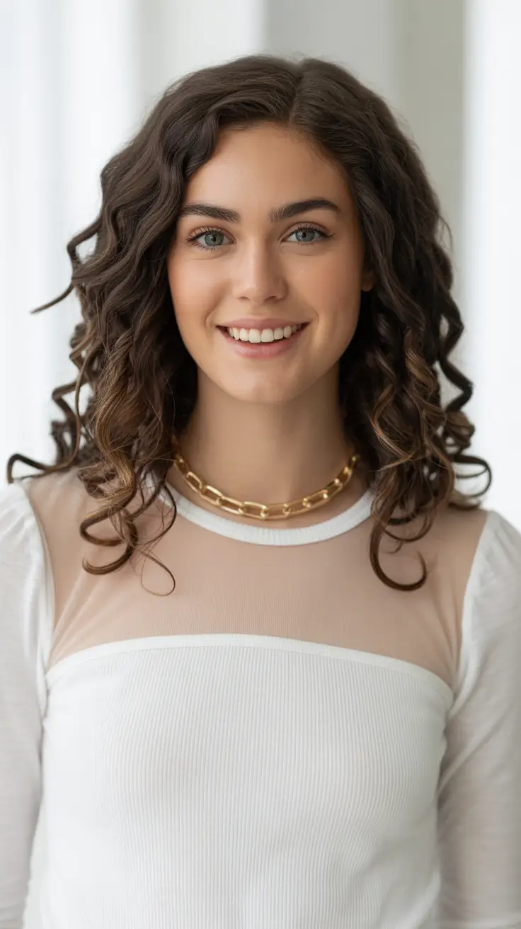 Medium length hair ideas 2026 Defined Spring Curls With Soft Volume