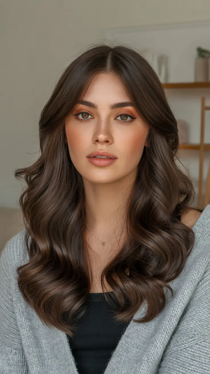 Medium length hair ideas 2026 Classic Soft Layers With Face-Framing Movement