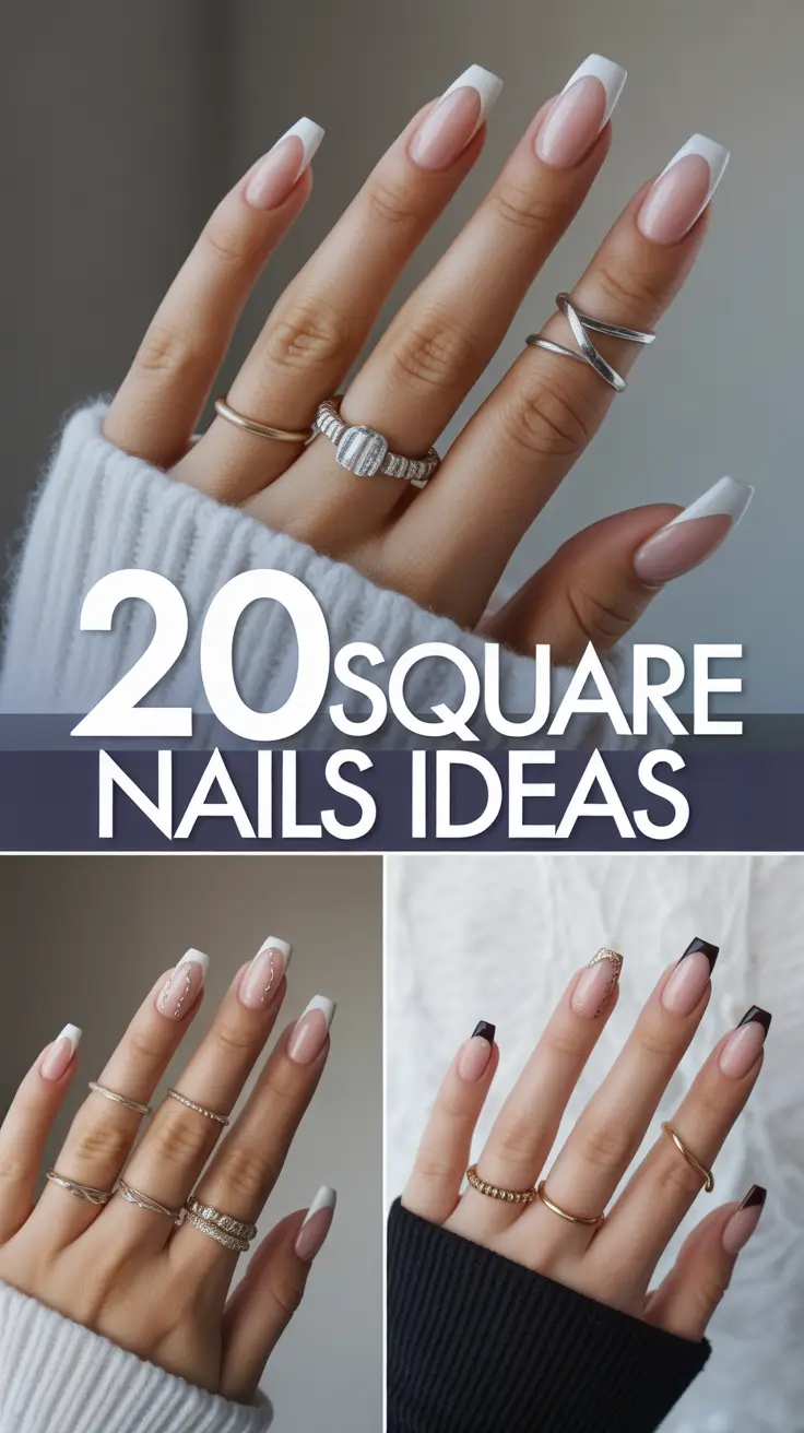 Square Nails Ideas 2026: Fresh Designs, Inspo & Trends for Every Length
