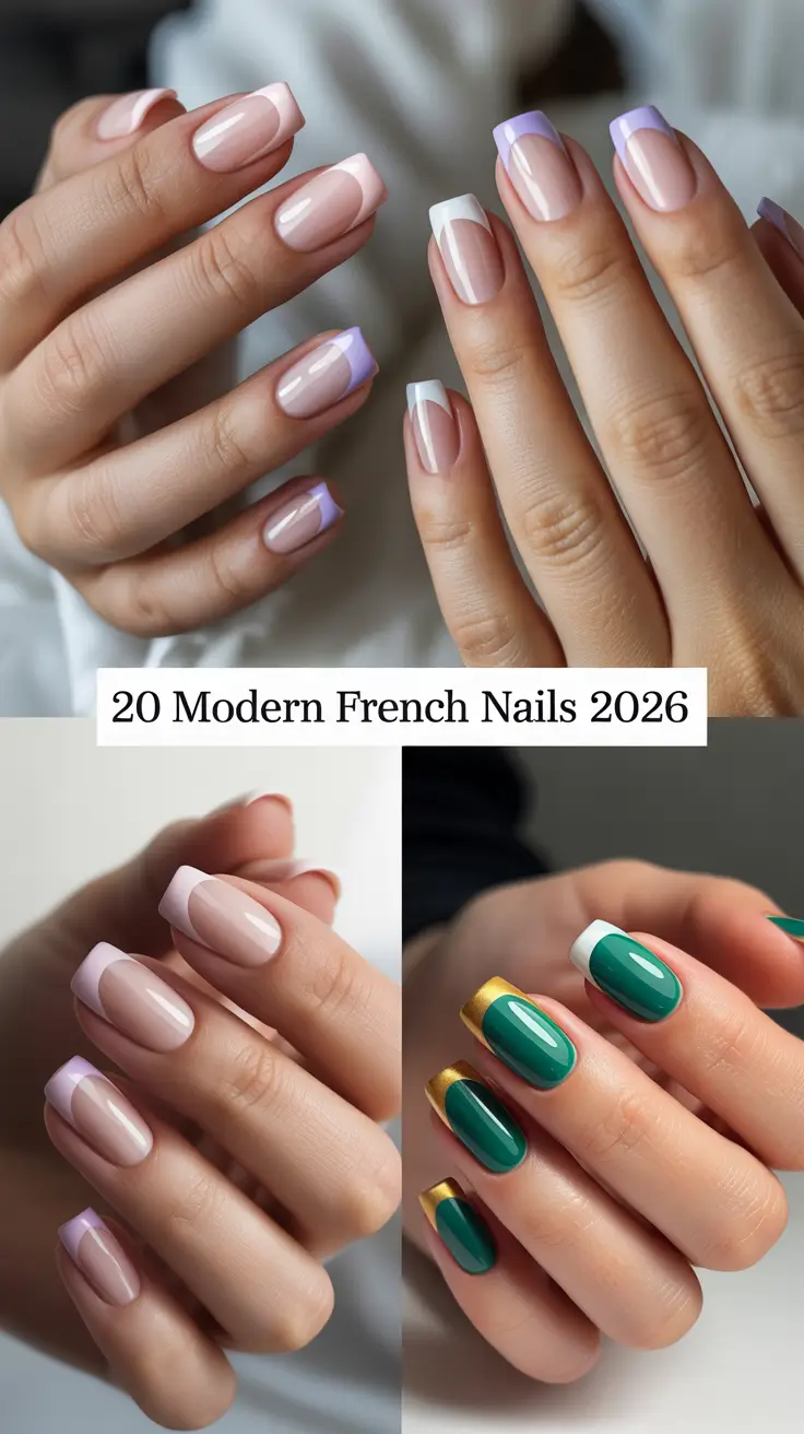 Modern French Nails 2026: Trendy Designs, Fresh Colors & The New French Revival