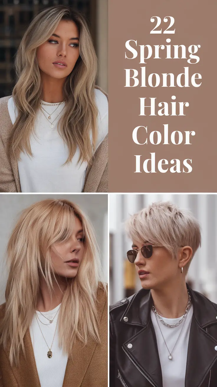Spring Blonde Hair Color Ideas 2026: Soft, Bright & Modern Highlights for the New Season