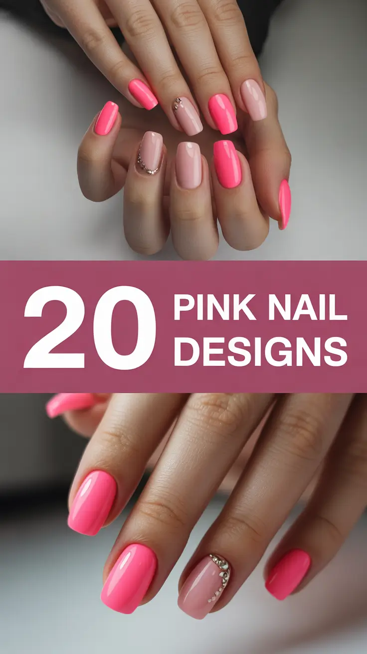 Pink Nail Designs 2026: The Best Neon & Chic Summer Inspo for Every Style
