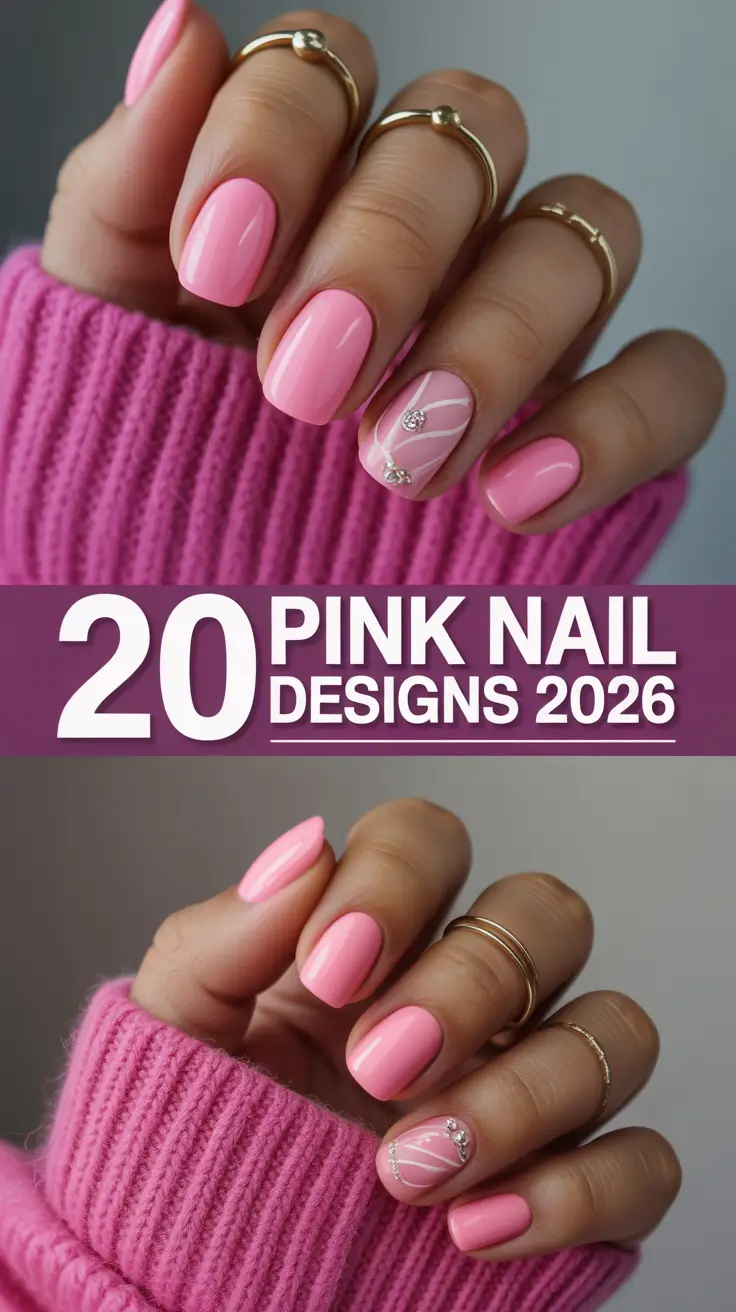 Pink Nail Designs 2026: The Best Neon & Chic Summer Inspo for Every Style