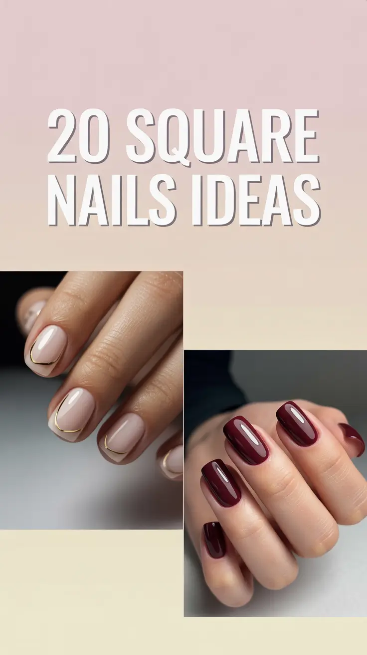Square Nails Ideas 2026: Fresh Designs, Inspo & Trends for Every Length