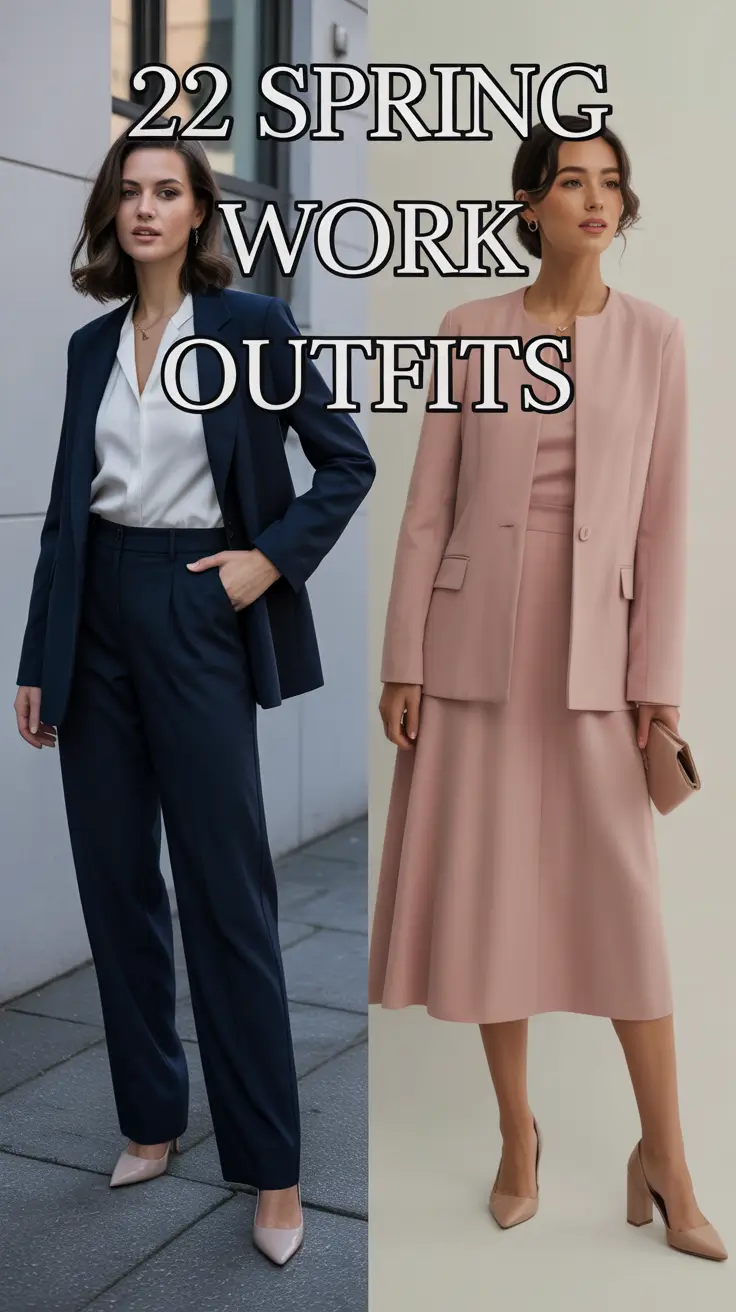 Spring Work Outfits 2026: Office Chic & Casual Ideas for Women