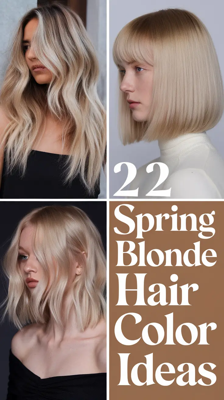 Spring Blonde Hair Color Ideas 2026: Soft, Bright & Modern Highlights for the New Season