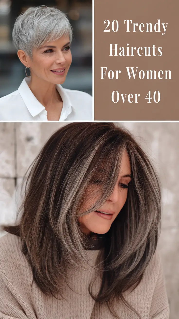 Trendy Haircuts for Women Over 40 2026: Fresh Modern Styles for Every Hair Type