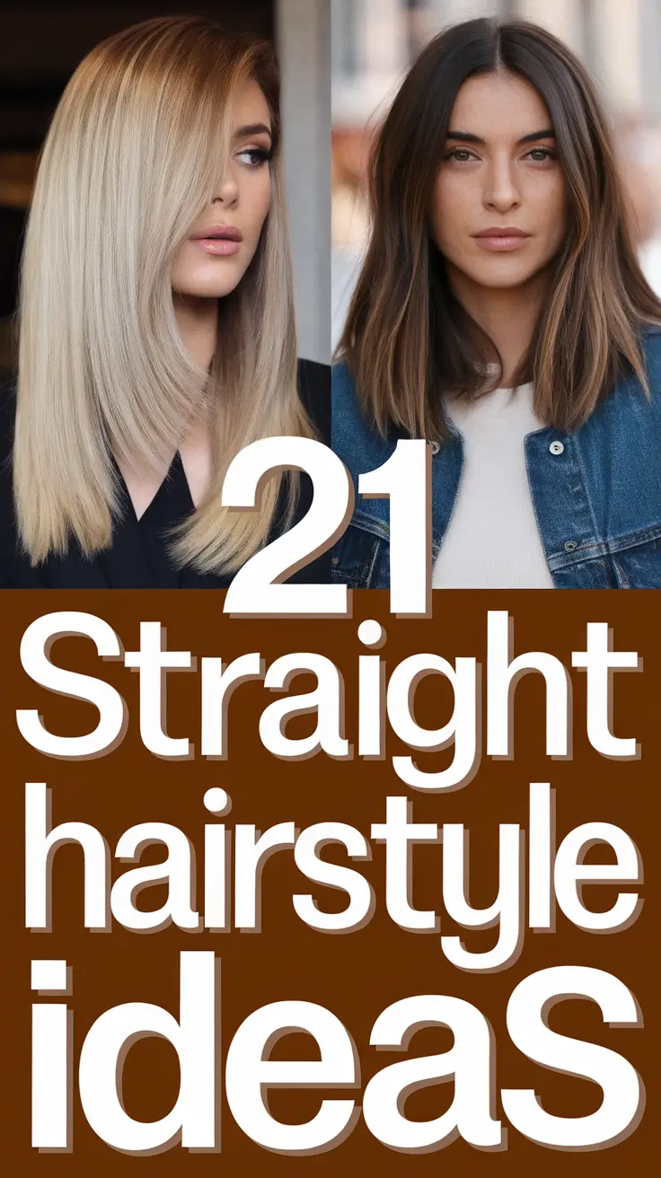 Straight Hairstyle Ideas 2026: Sleek, Cute & Elegant Looks for Every Length